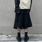 Irregular Blade Niche Suit Jorts