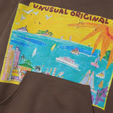 California's Beach Graphic Print Hoodie