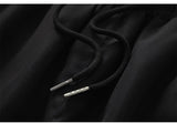 Contrast Color Drawstring Sports Shorts