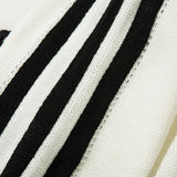 Sports Splicing Color Sweater