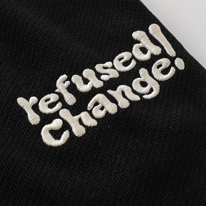 "Refused Change!" Printed Shorts