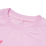 Pink Letter Skull Print Sweatshirt