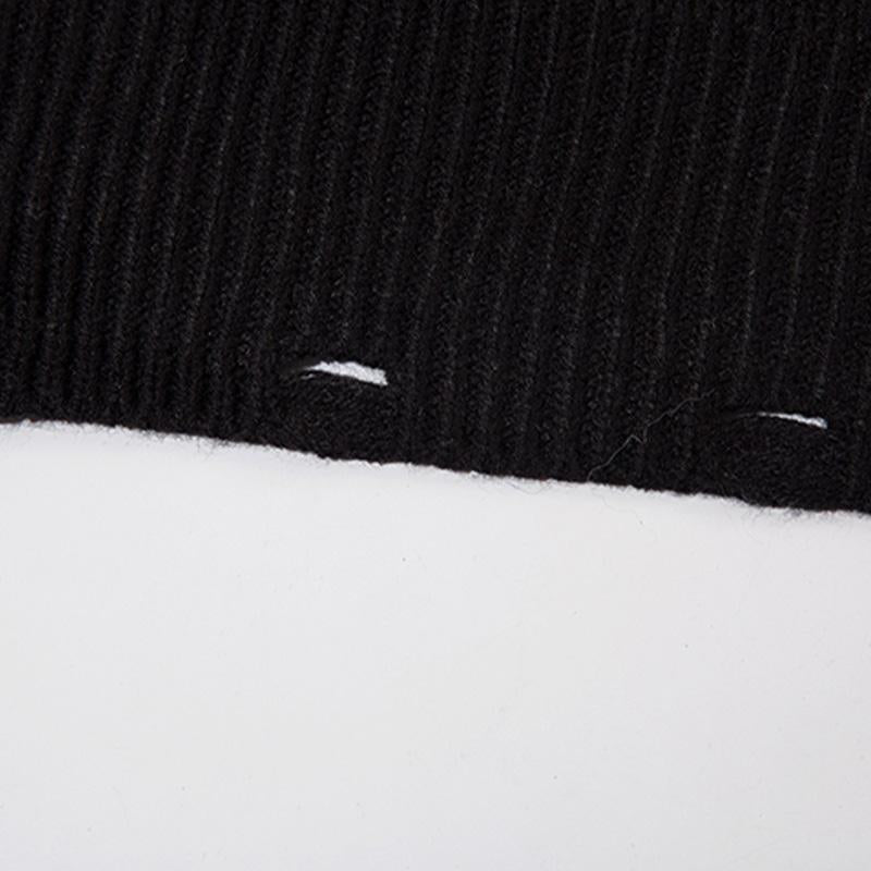 Stitched Star Loose Sweater