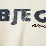 Letter Print Oversized Hoodie