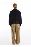 Y2K Slate Crest Fleece Jacket