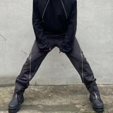 Vintage Spiral Zip-up Jeans