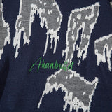 Alien Oversized Crewneck Knitted Sweater