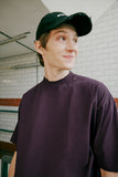 High-neck Respecting Solid Loose T-shirt