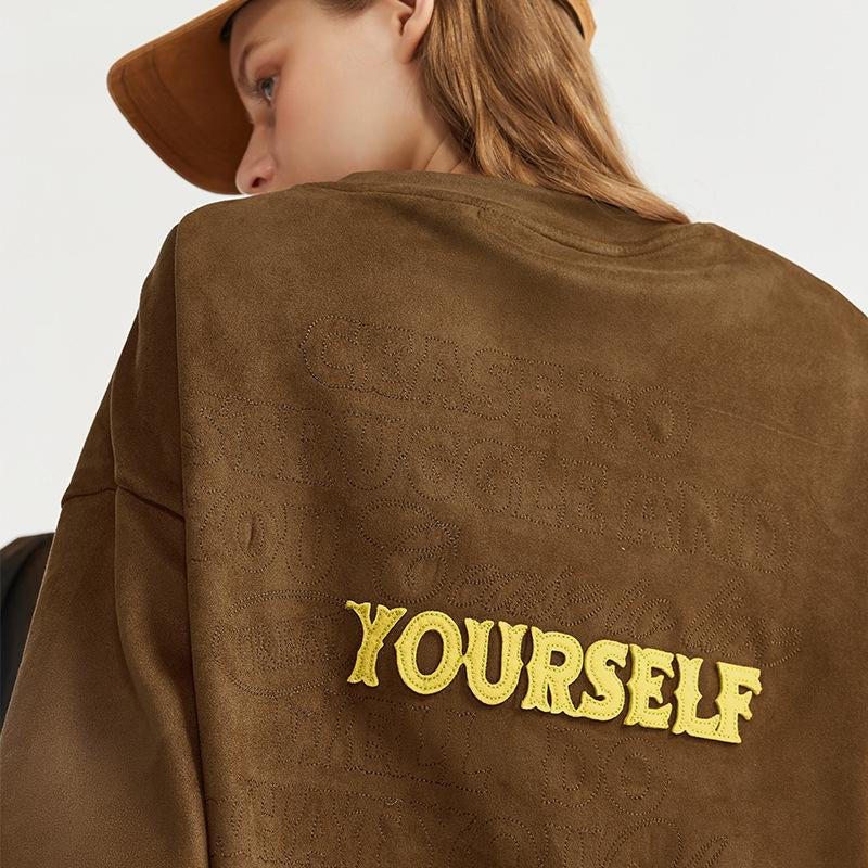 Loose Embroidery Oversized T-shirt