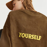 Loose Embroidery Oversized T-shirt