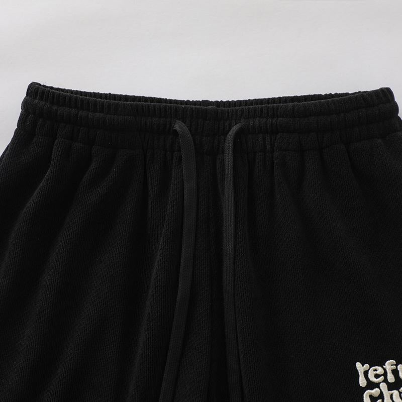 "Refused Change!" Printed Shorts