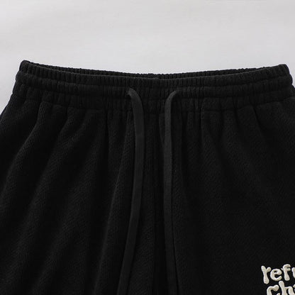 "Refused Change!" Printed Shorts