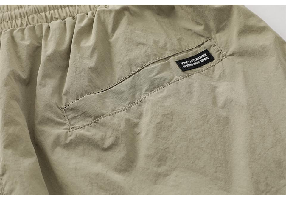 Loose Solid Color Sports Shorts