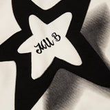 Oversized Letter Star Hoodie