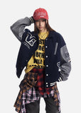 Patchwork Varsity Jacket