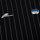 Contrast Color Stripe Sports T-shirt