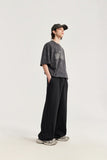 Loose Solid Color Baggy Pants