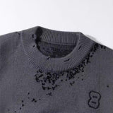 Futuristic Distressed Sweater