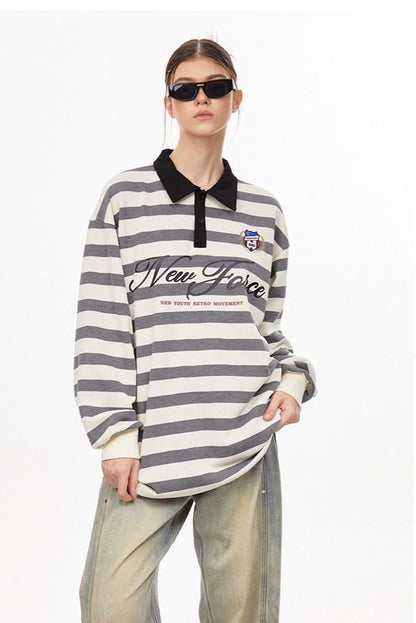 Classic Striped Rugby T-shirt
