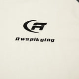 Contrast Color Side Stripe Racing T-shirt