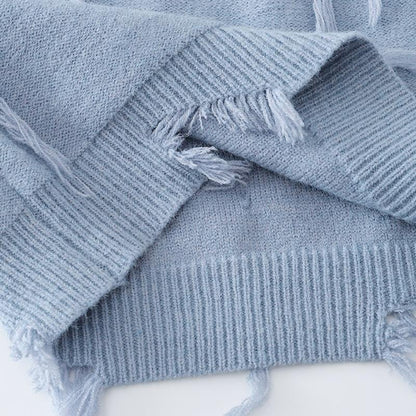 Stitched Vest Sleeveless Sweater