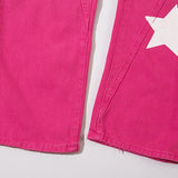 Star Pink Denim Jeans