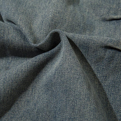 Wide-leg Multi Pocket Cargo Jeans