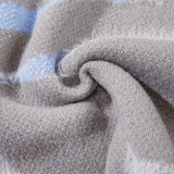 Splicing Contrast Knitted Sweater