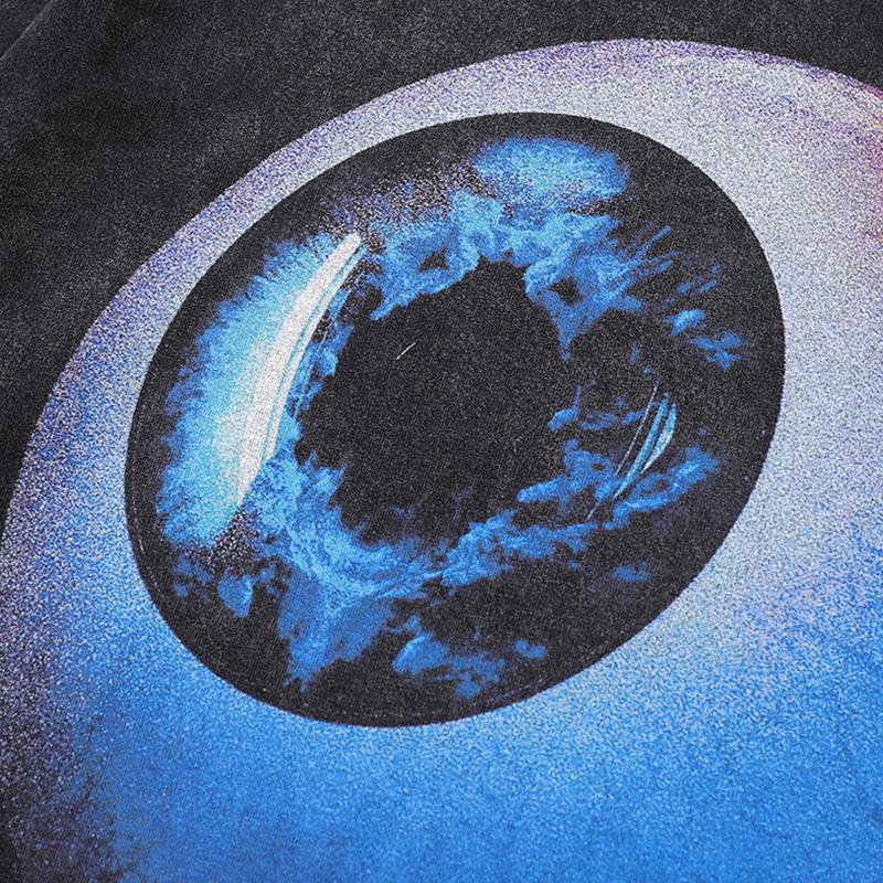 Washed Graphic Eye T-Shirt