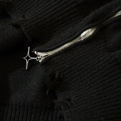 Far Star Loose Knitted Sweater