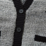 Loose Long Sleeve Knitted Cardigan