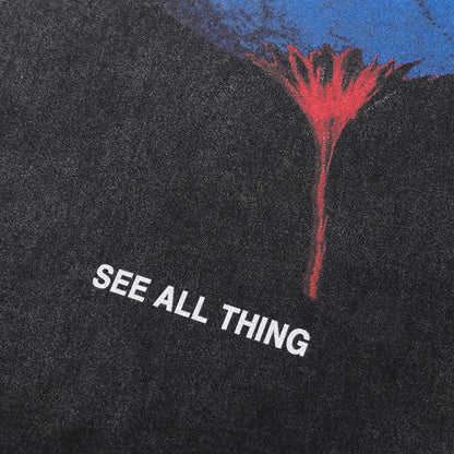 Washed Graphic Eye T-Shirt