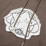 Y2k Star Graphic Embroidery Hoodie