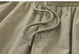 Loose Solid Color Sports Shorts