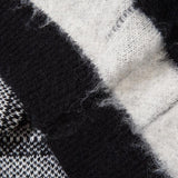 Bleeding Zebra Pattern Sweater