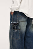 Wide-leg Baggy Cowboy Jeans