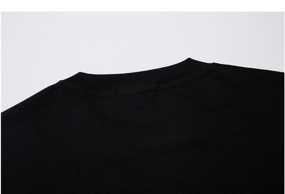 Embroidery Letter Print T-shirt