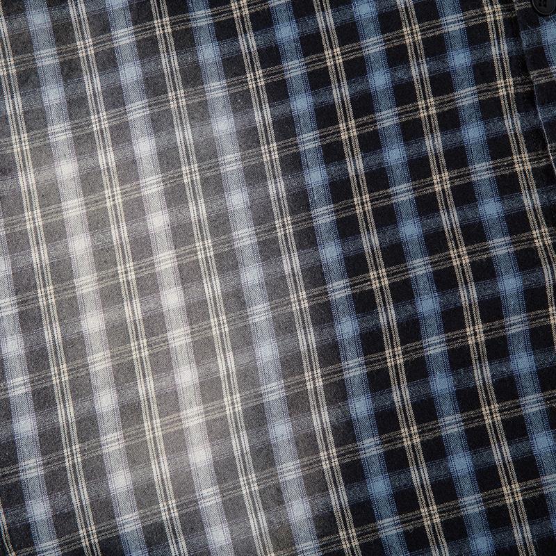 Plaid Polo Loose Shirt