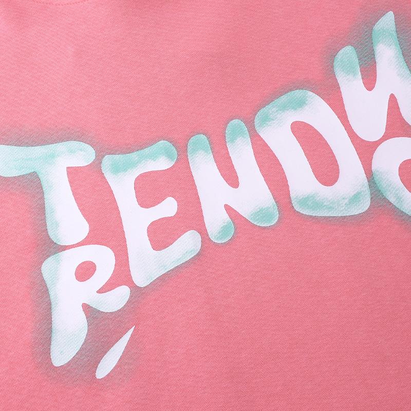 Trendy Letter Print Hoodie