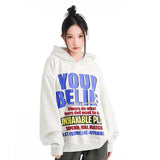 Believe Loose Oversized Hoodie