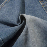 Chic Ripped Wide Leg Denim Jeans