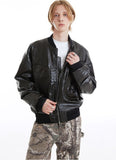 Modern Edge Flight Leather Jacket