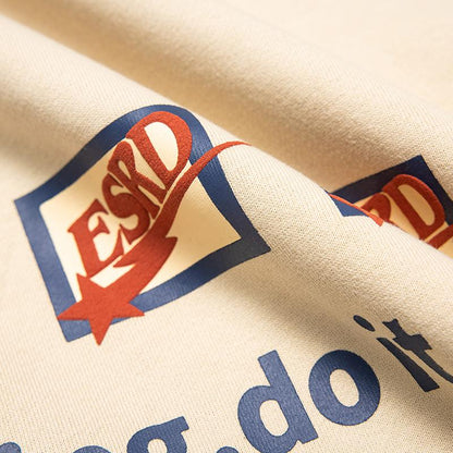 "Endless Road" Letter Print Hoodie