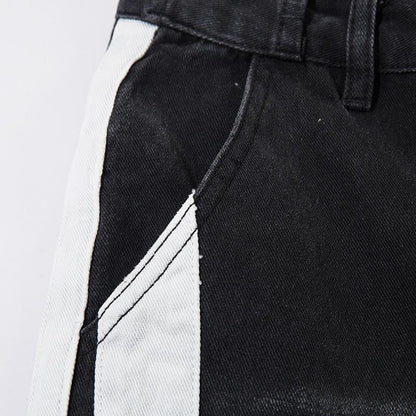 Side Webbing Denim Jeans