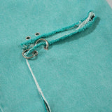 Green High-waist Baggy Jeans
