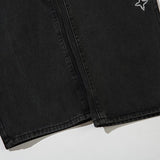 Star Embroidery Denim Jeans