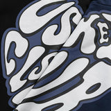 Patched Sided Hoodie