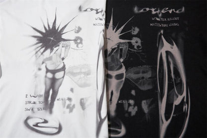 Graphic Dreamscape Loose Sweatshirt