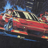 Street Fighter Car Print T-shirt