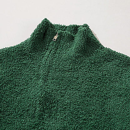 Fluffy Fleece Stars Jacket